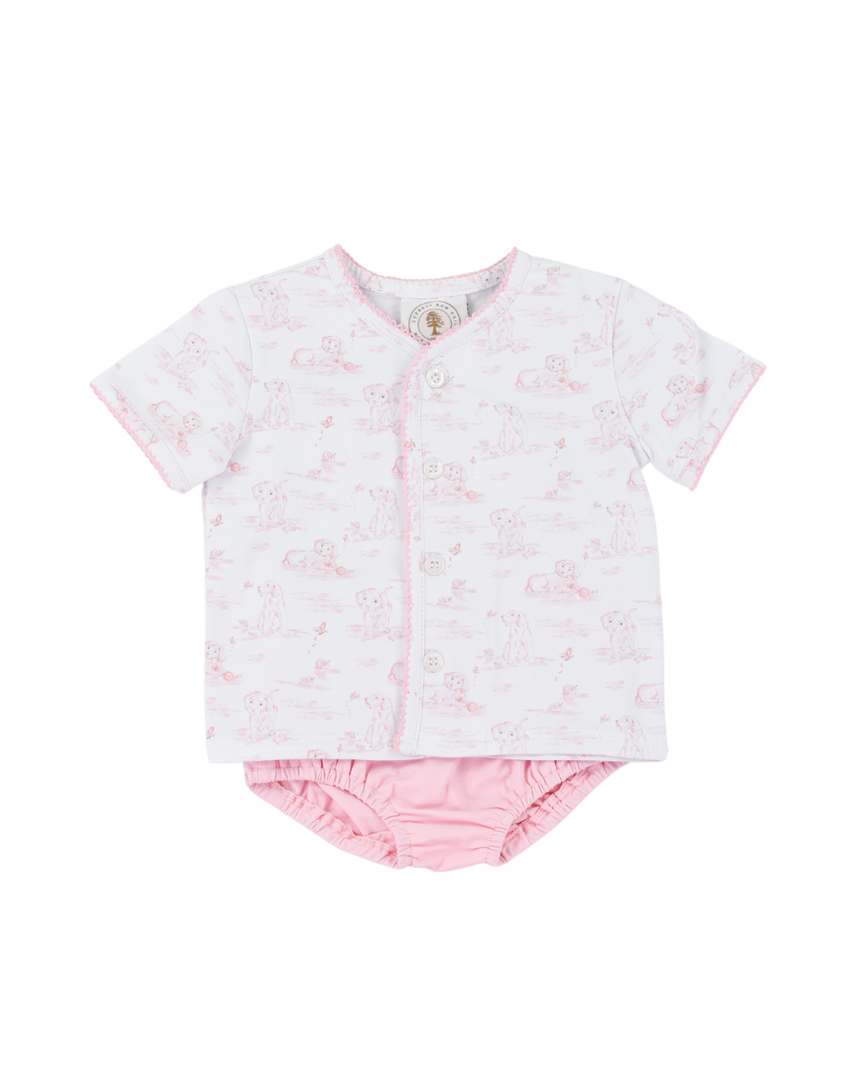 Snips & Snails Pink Layette Set