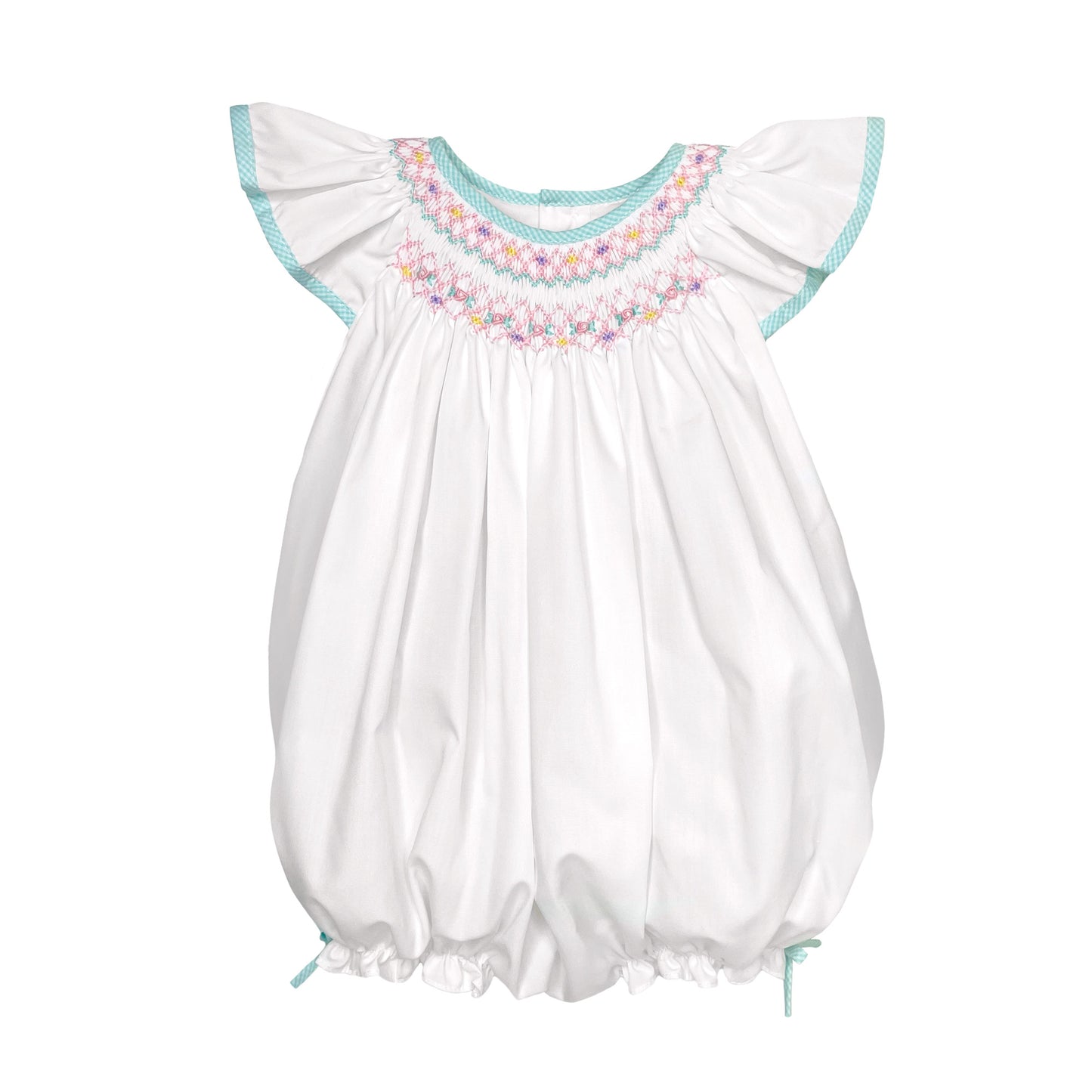 White Smock Flutter Bubble