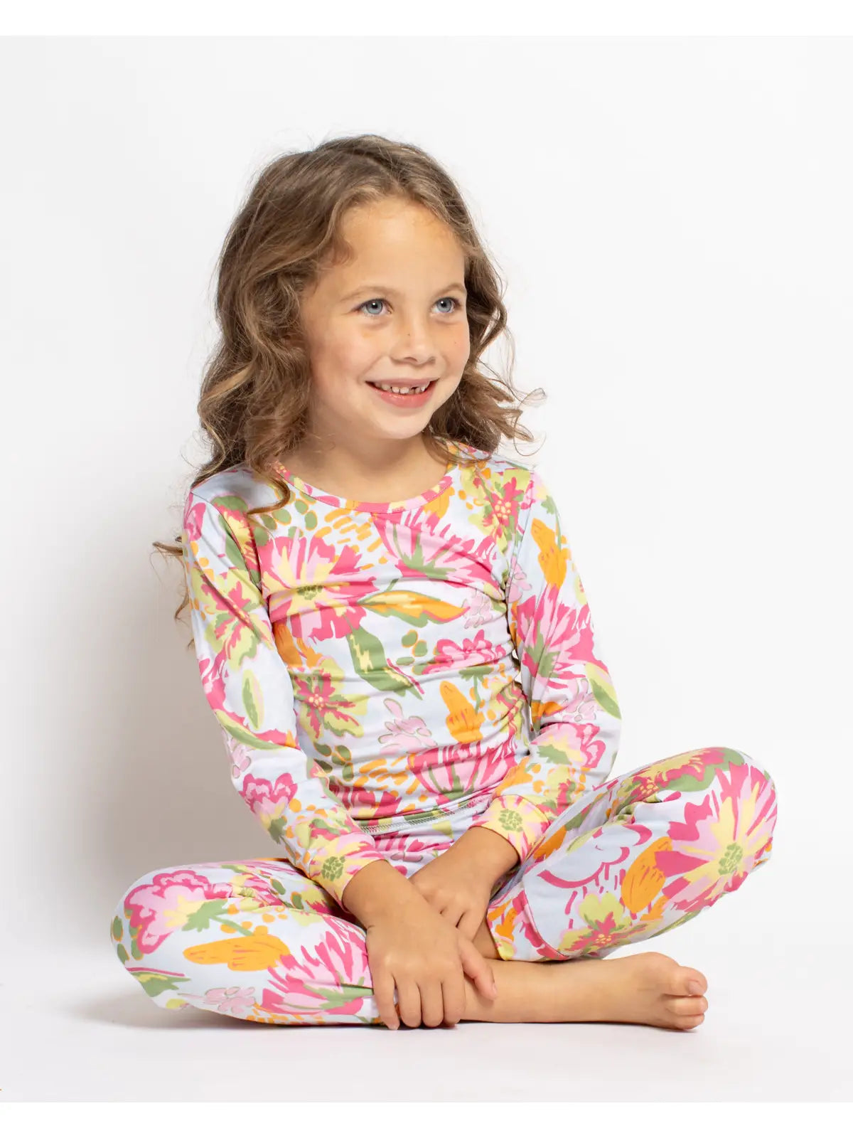 Summer Bouquet LS Pajamas