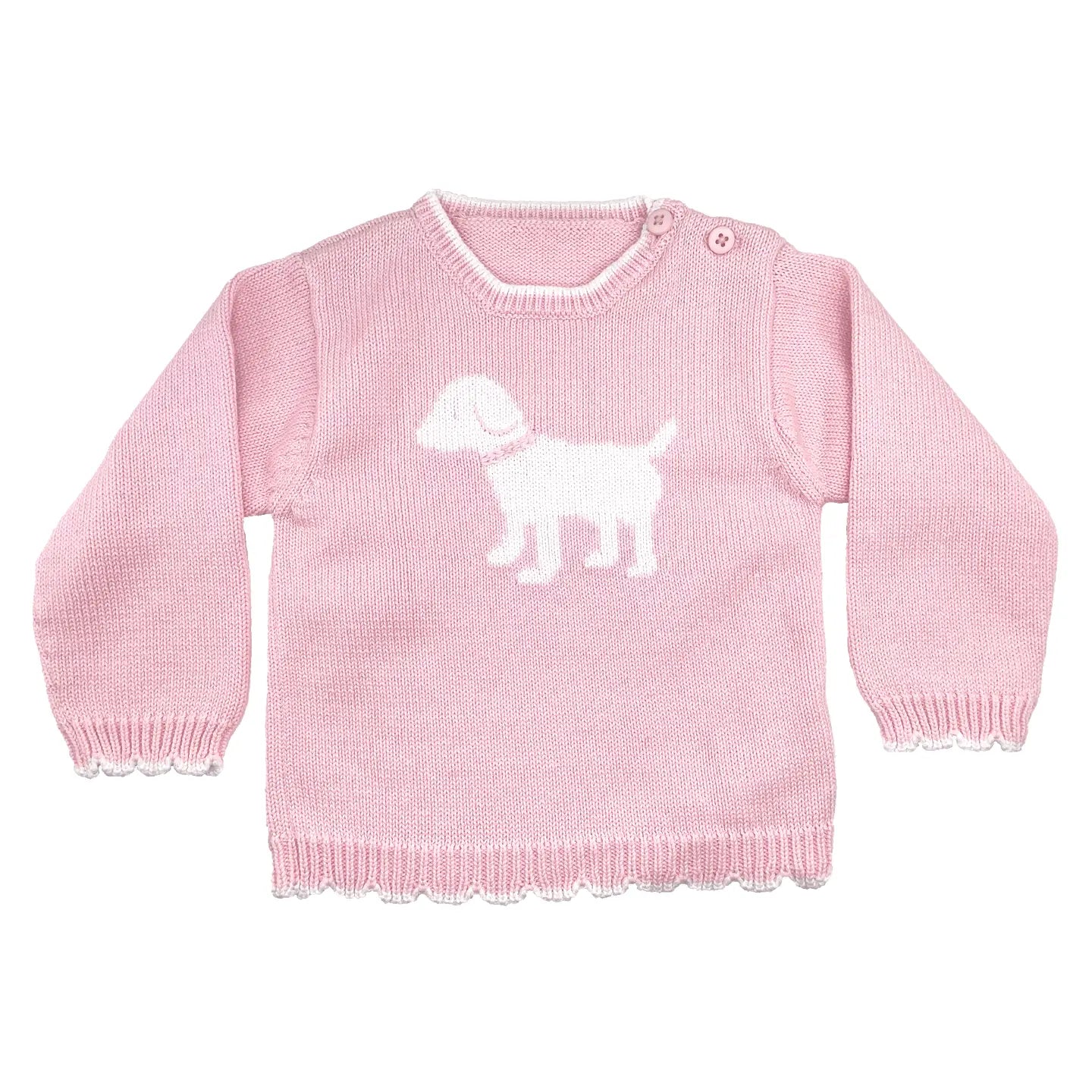 Pink Dog Sweater