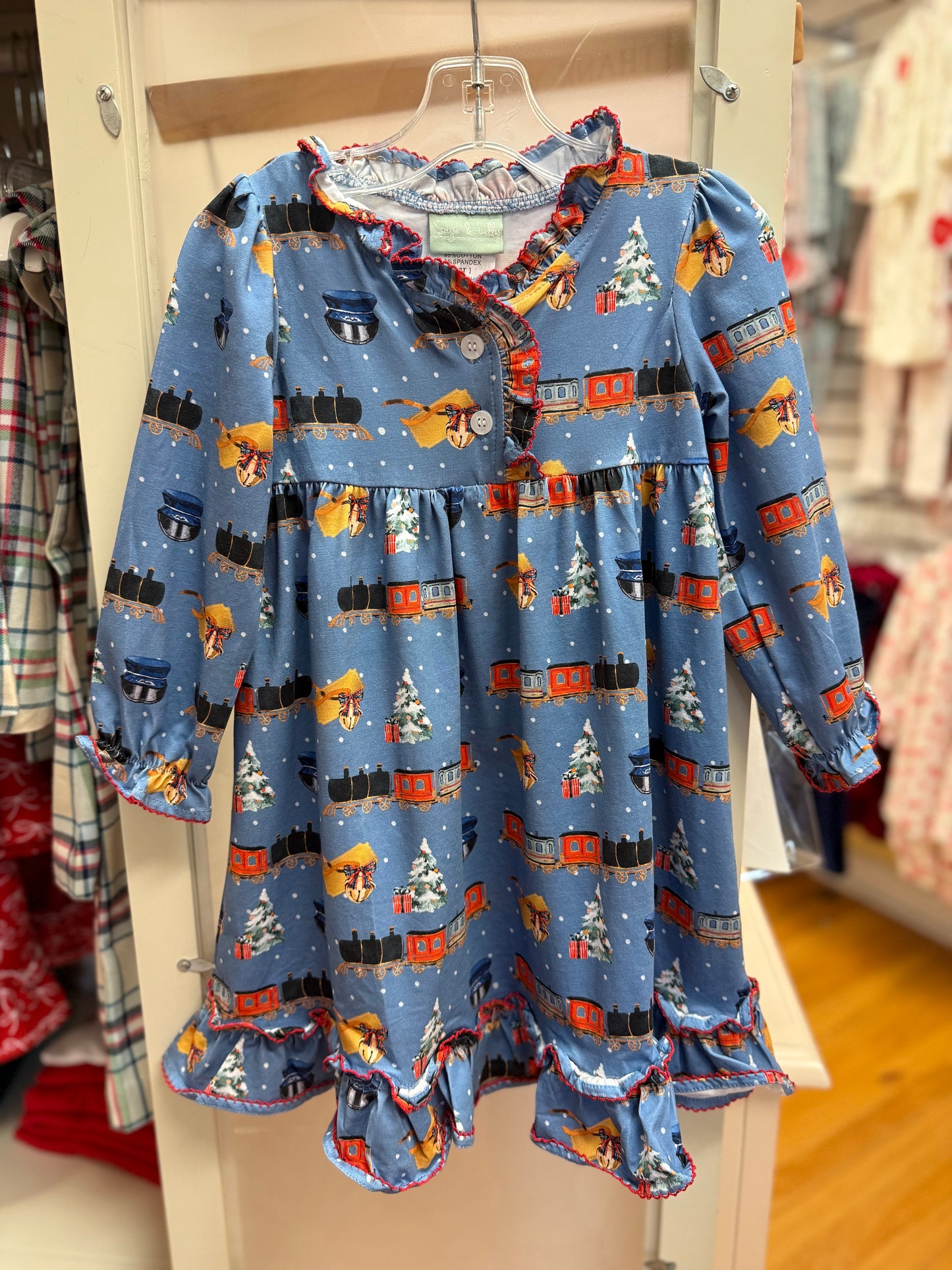 Polar Train Christmas Dress