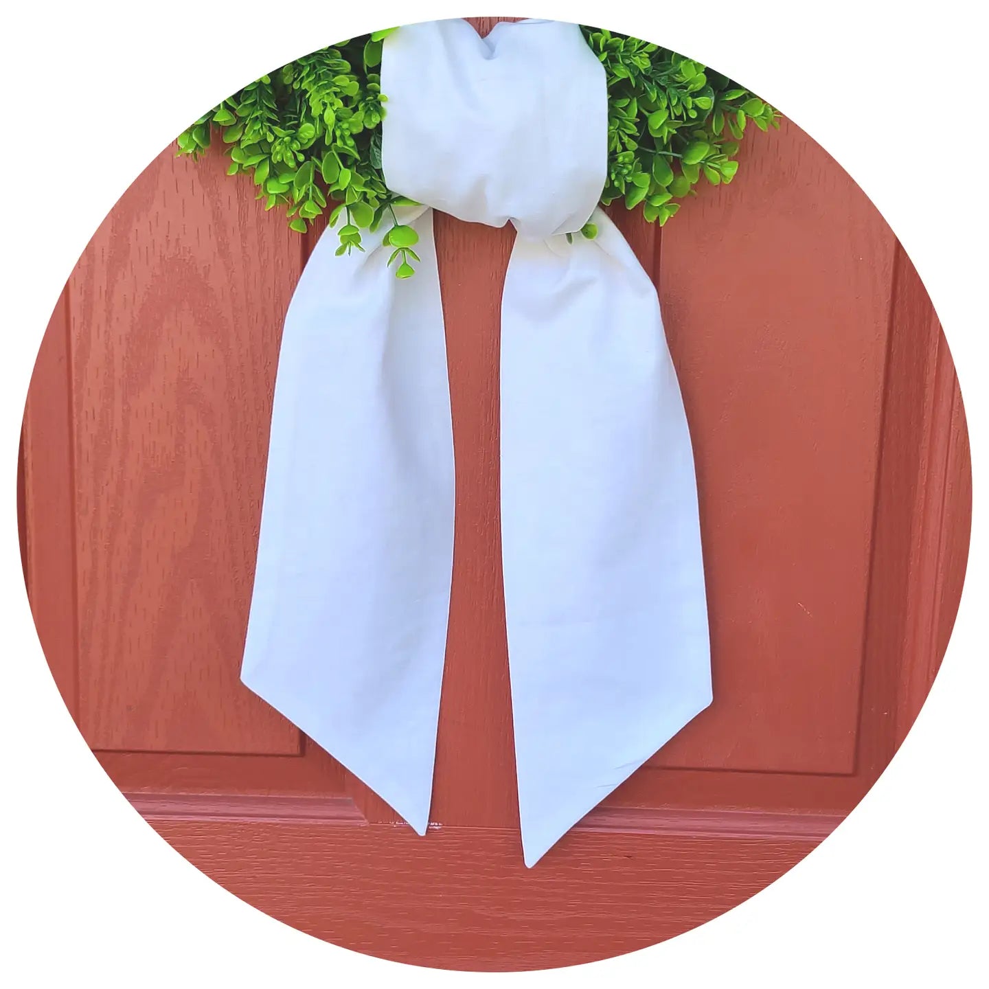 Navy Linen Sash