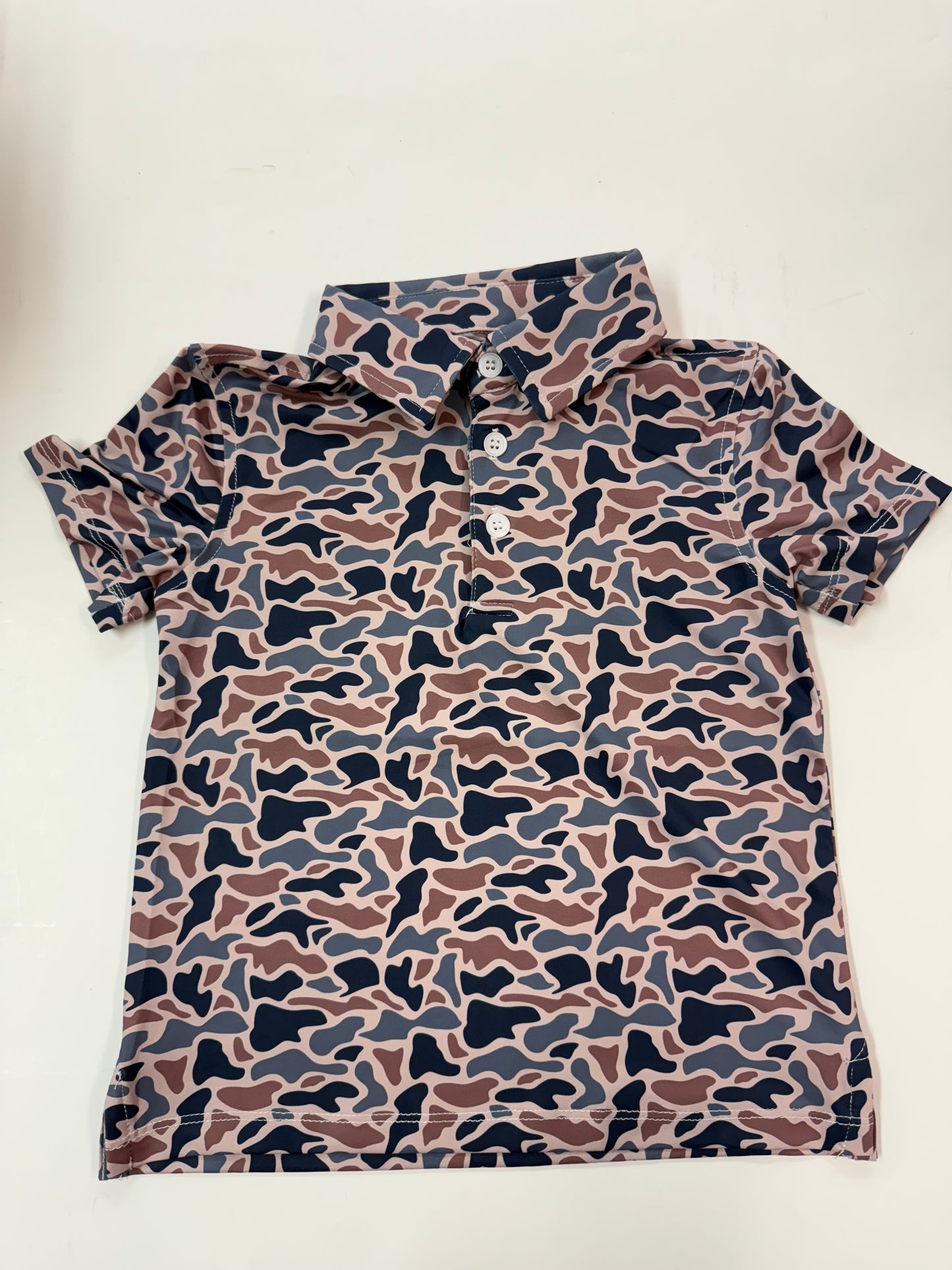 River Camo Polo