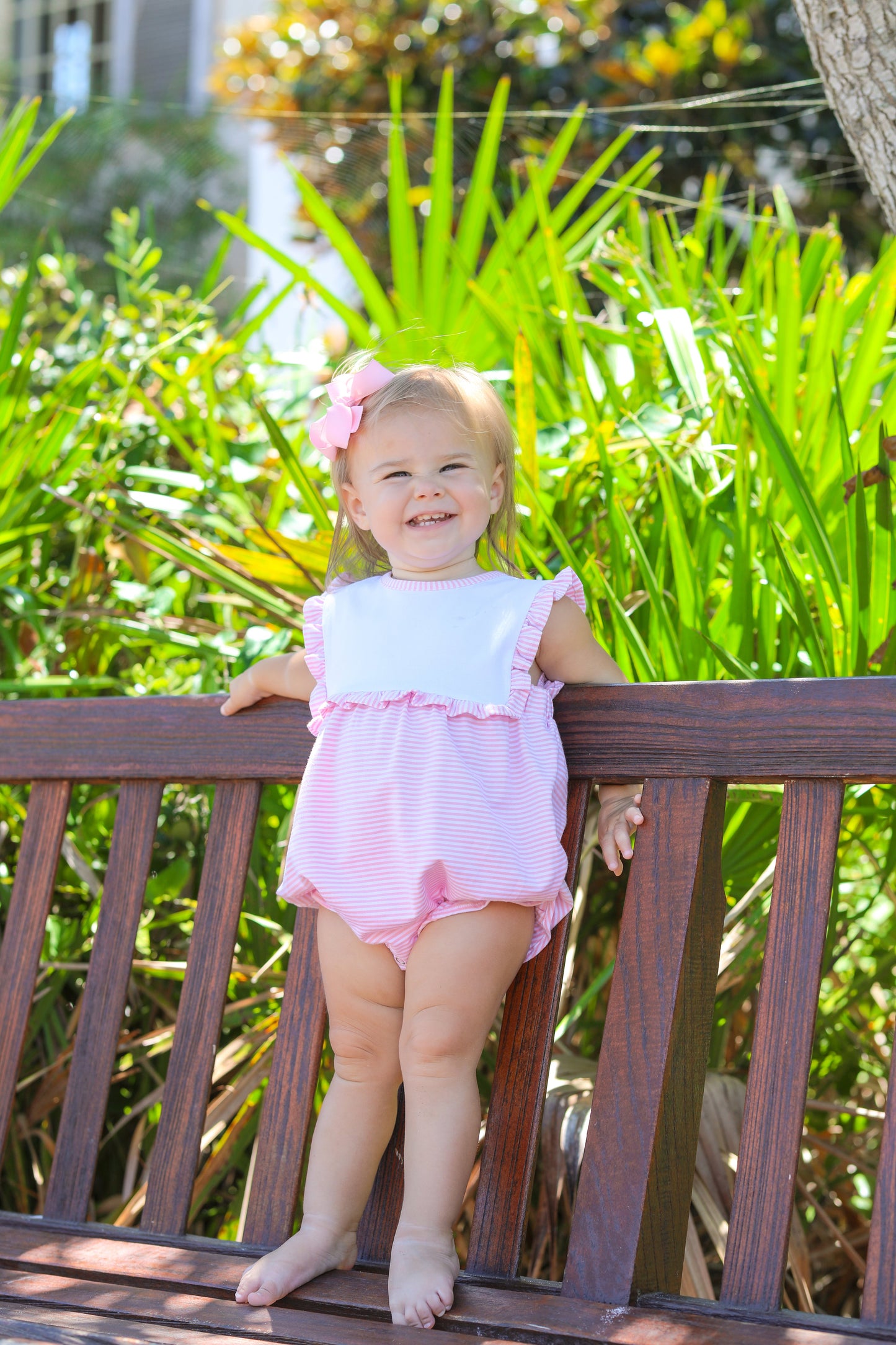 Lt Pk Stripe Alice Bubble