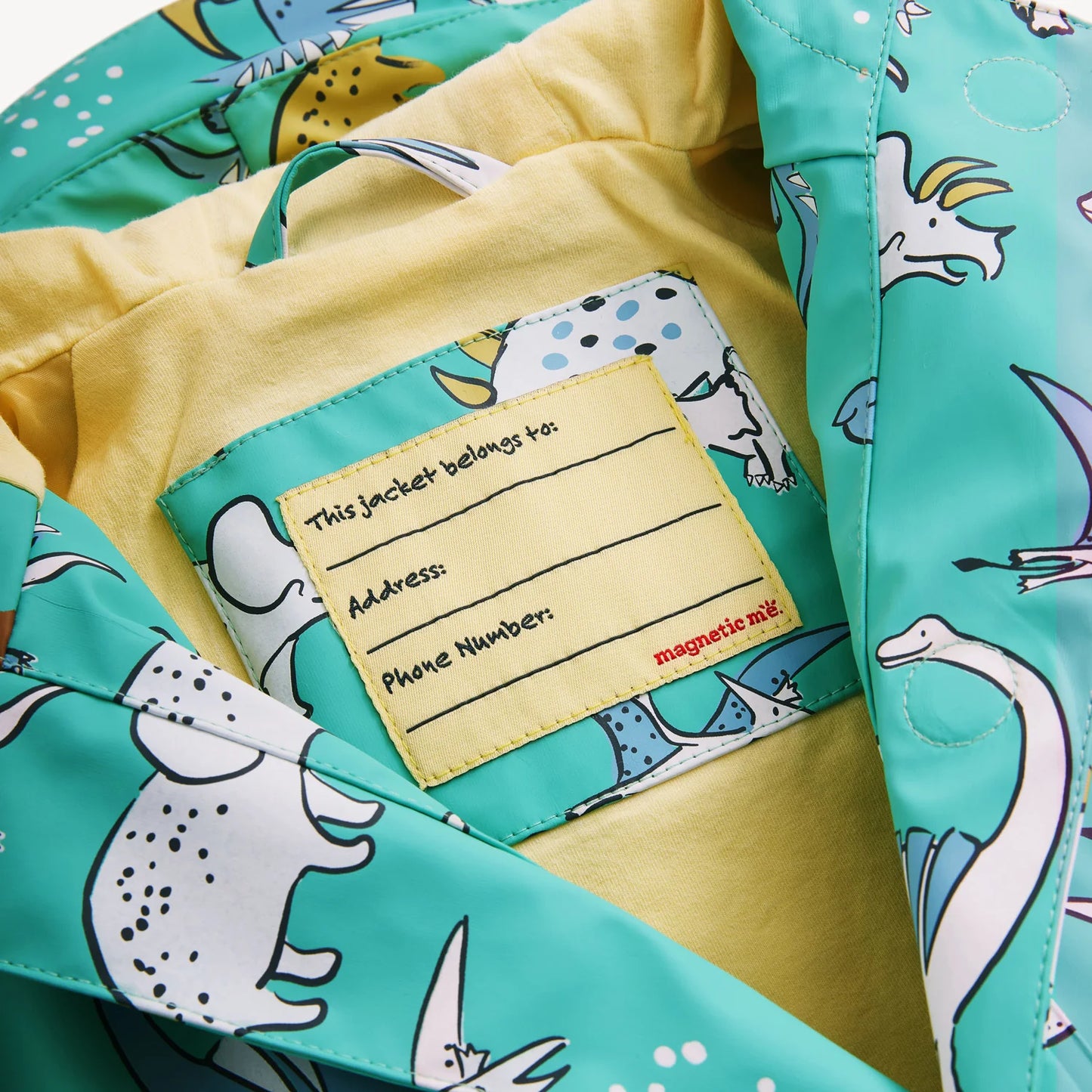 Dino Color Changing Raincoat