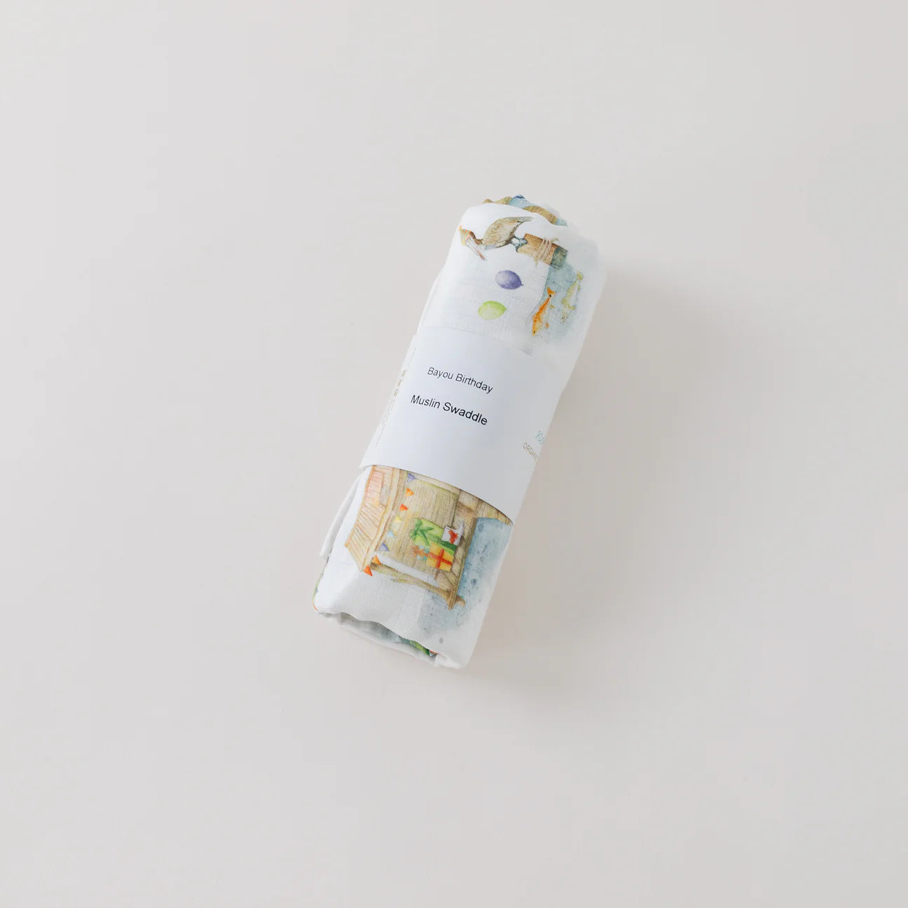 Bayou Birthday Organic Blanket