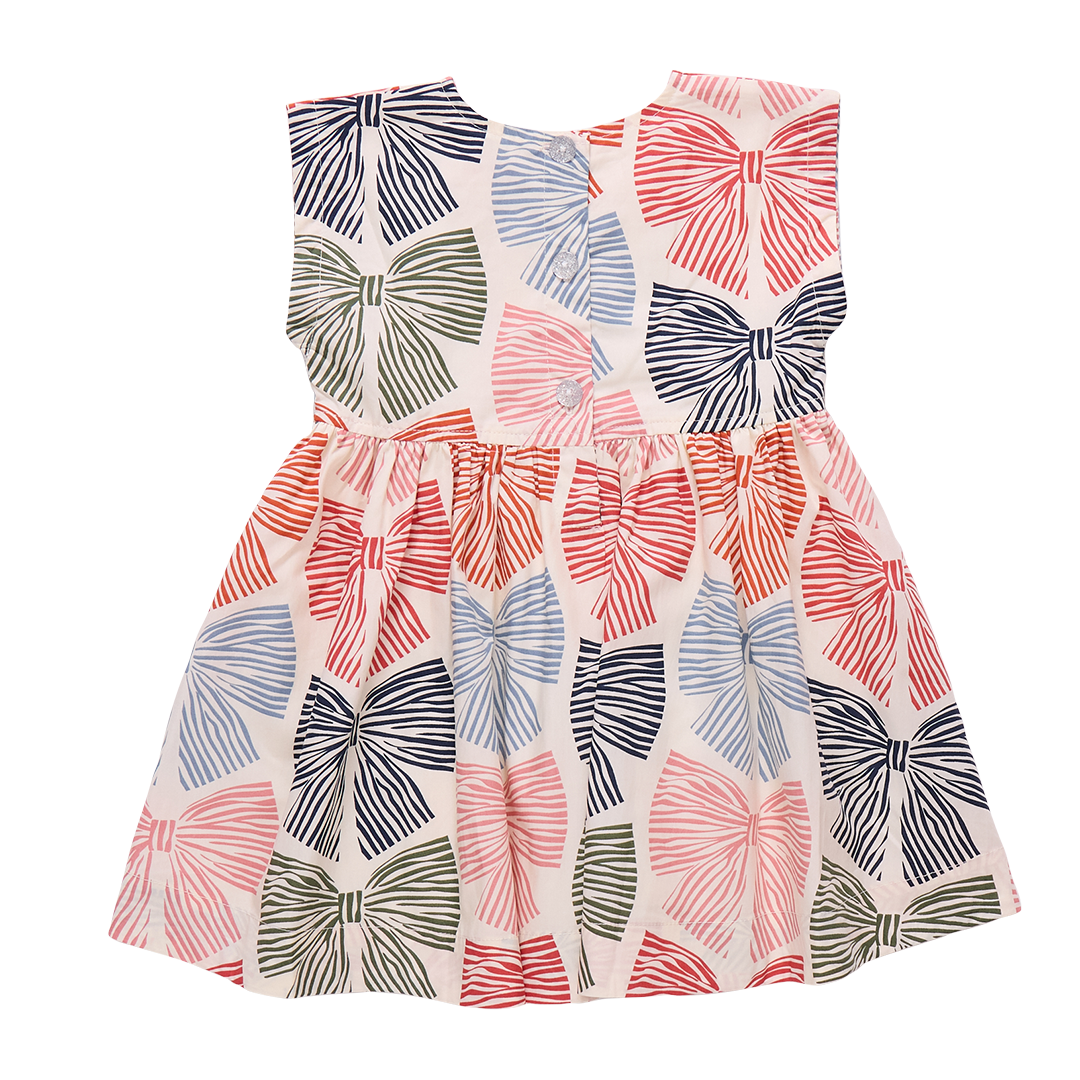 Striped Bows Adaline Dress