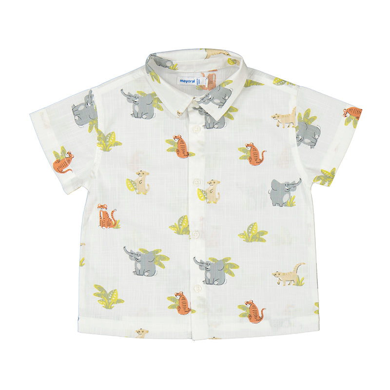 Animal Button Shirt