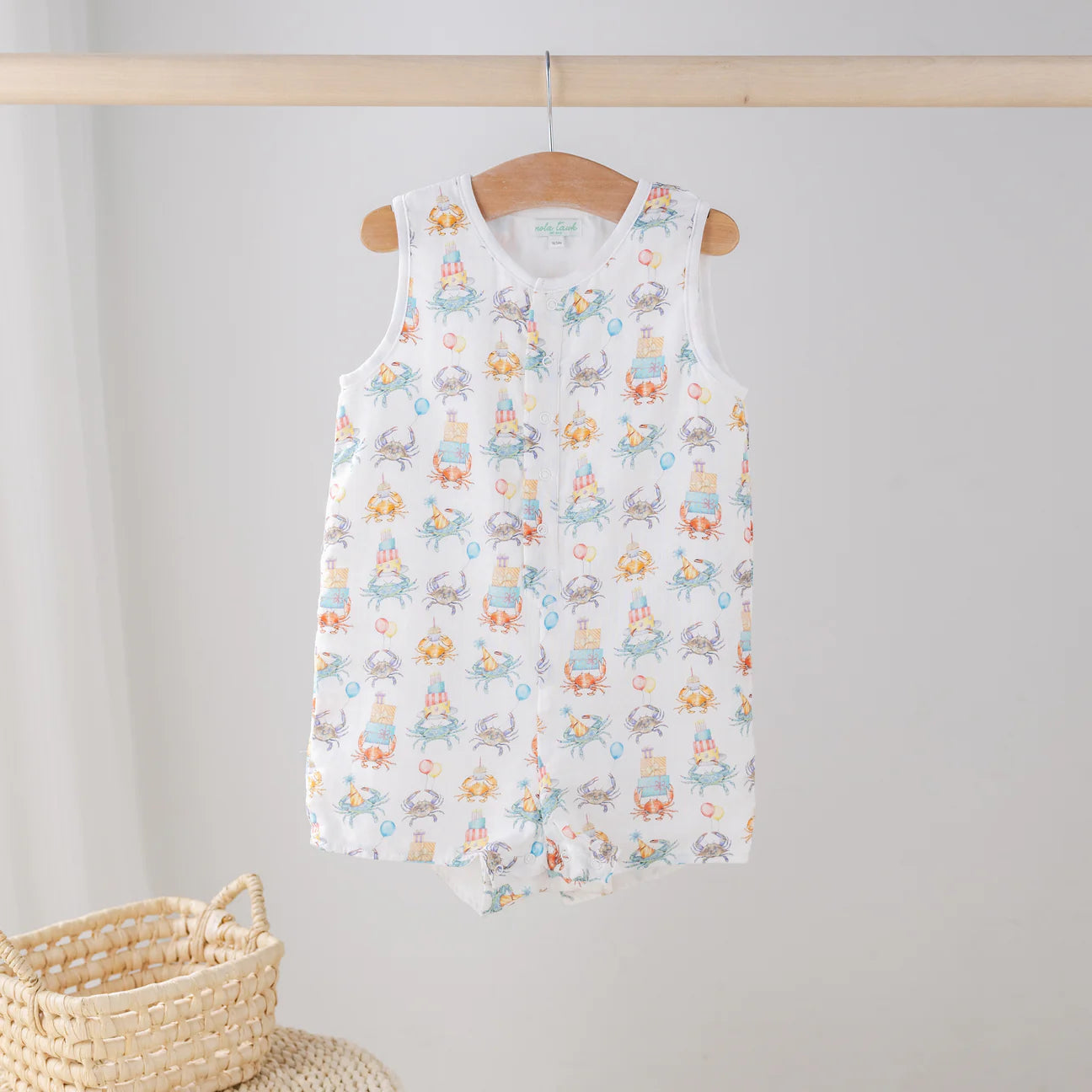 Crabby Birthday Organic Shortall