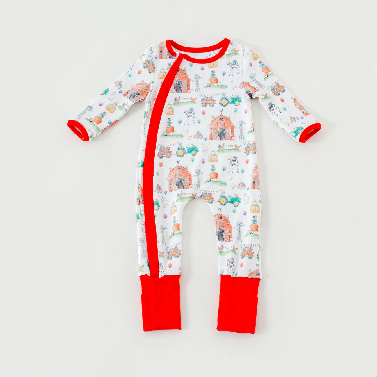Farm Party Zip PJ