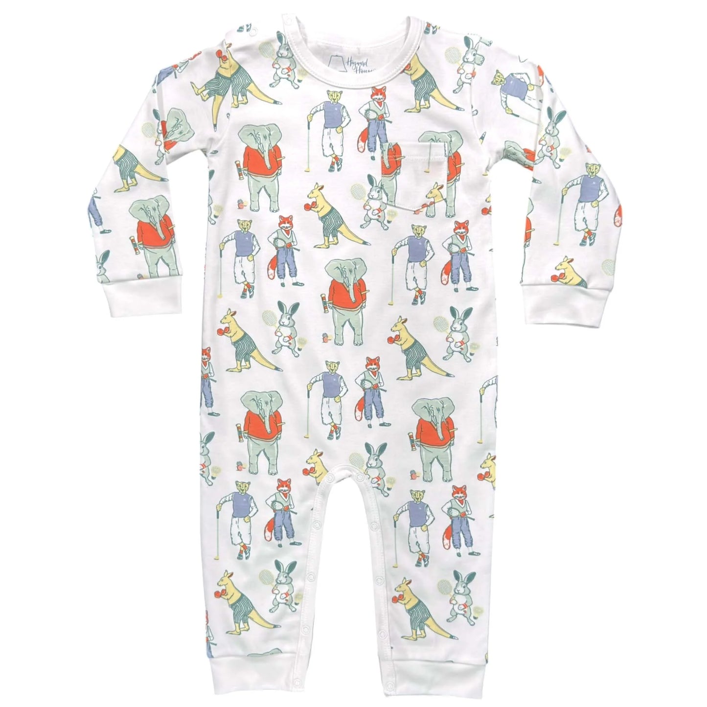 Autumn Animal Club Romper