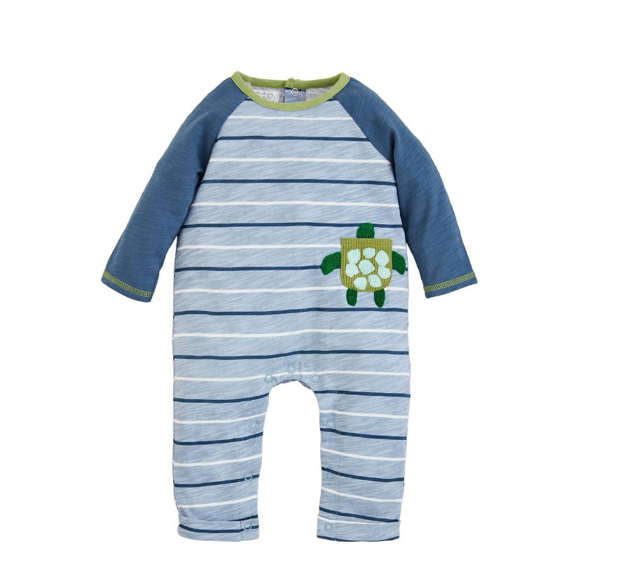 Stripe Turtle One Piece