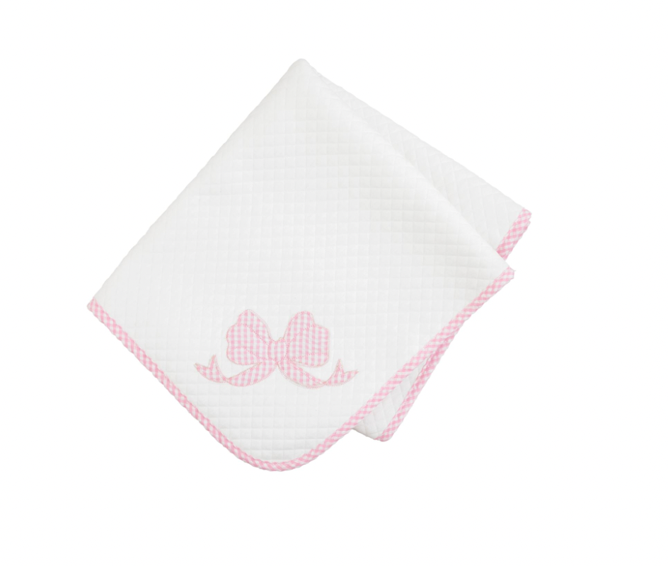 Bow Quilted Blanket