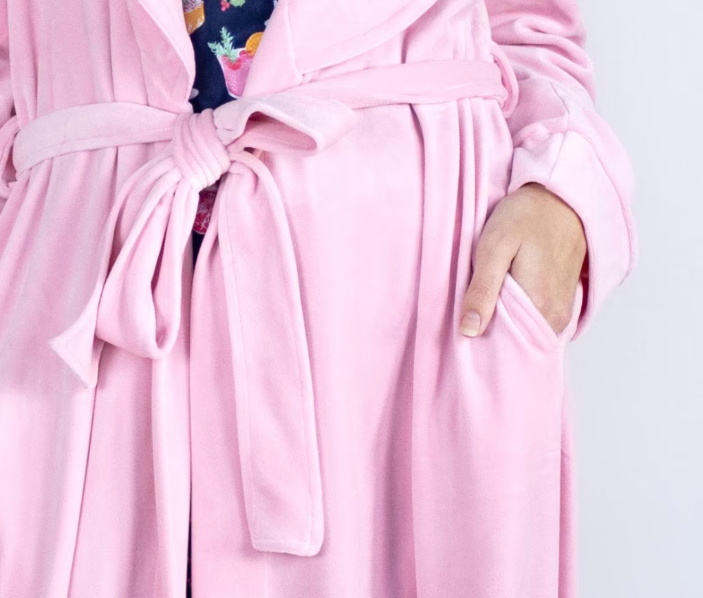 Pink Harbin Robe
