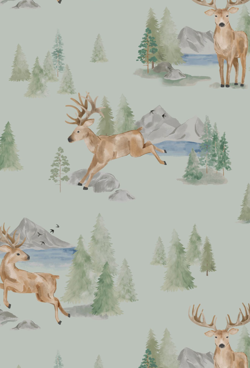 Buck Deer 2Way Zip Romper