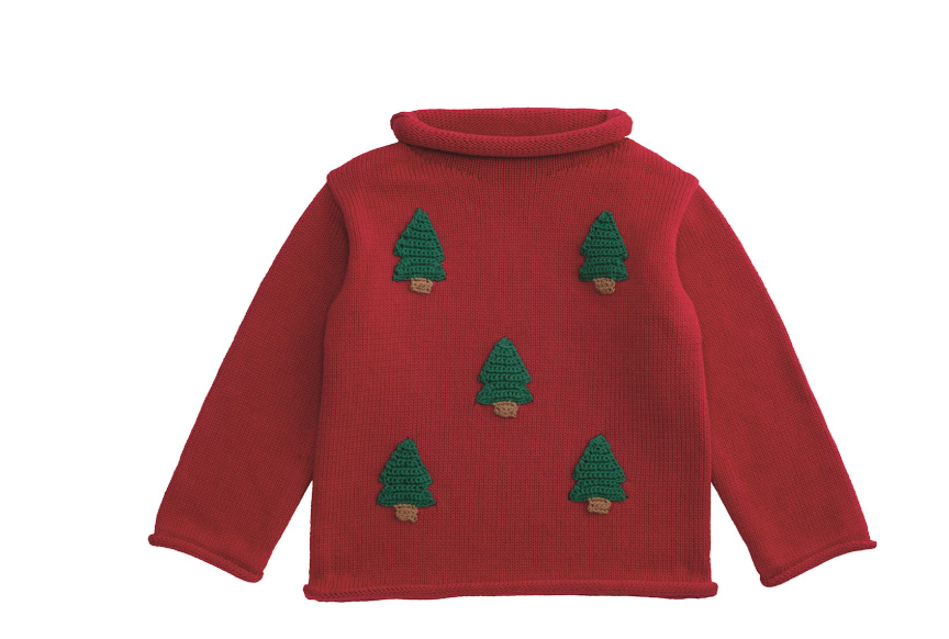 Christmas Tree Rollneck Sweater