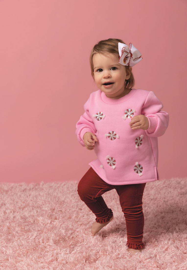 Peppermint Sweatshirt & Legging Set