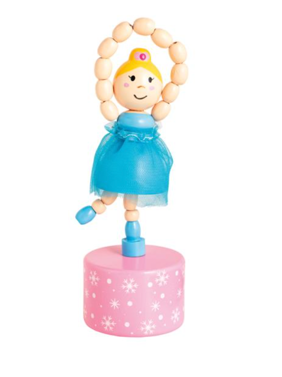 Blue Ballerinca Collapsing Toy