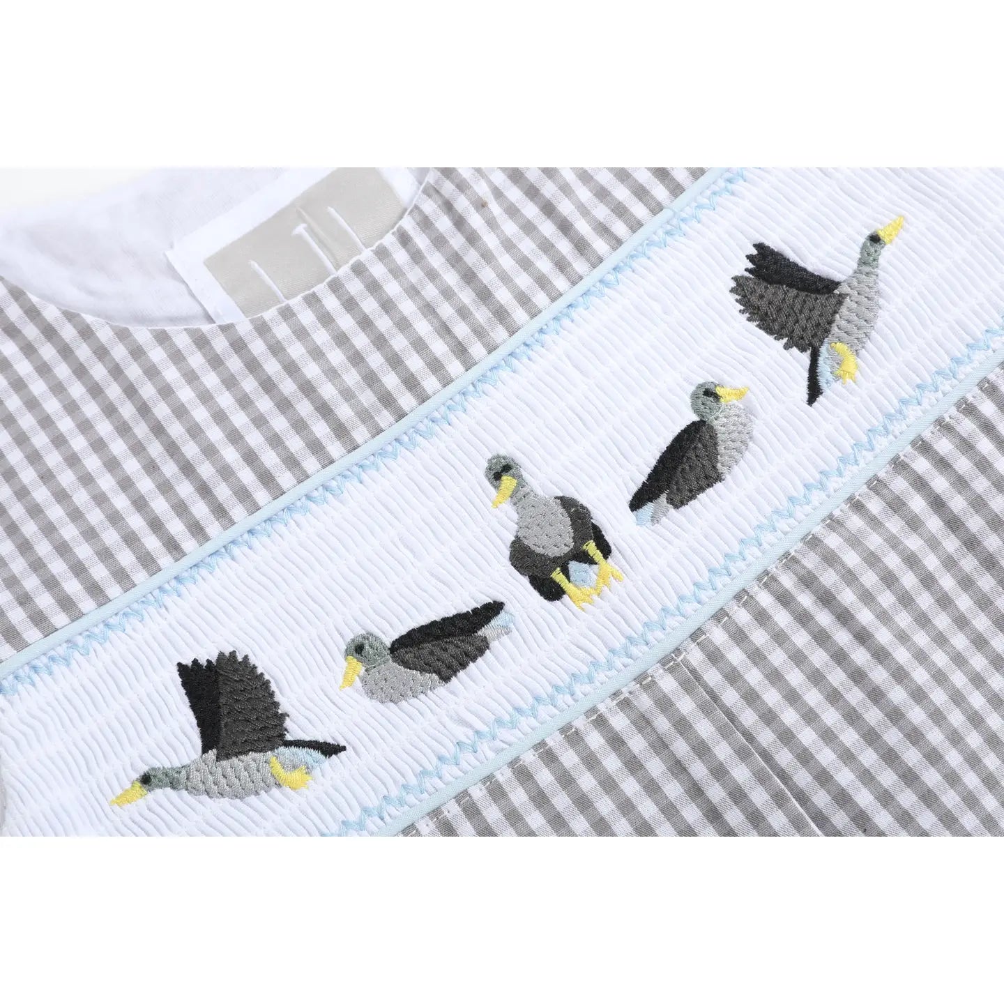 Light Gray Mallard Smock O'All