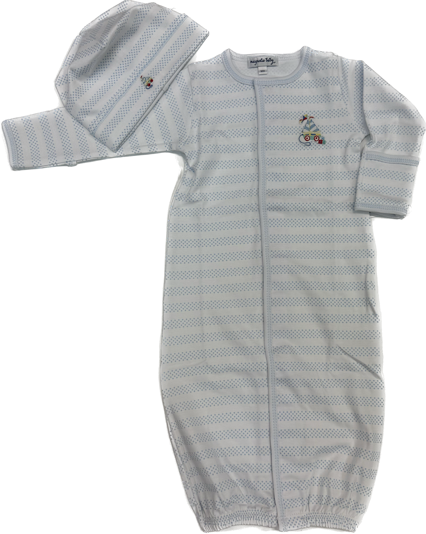 Emb Vintage Sailboat Converter & Hat