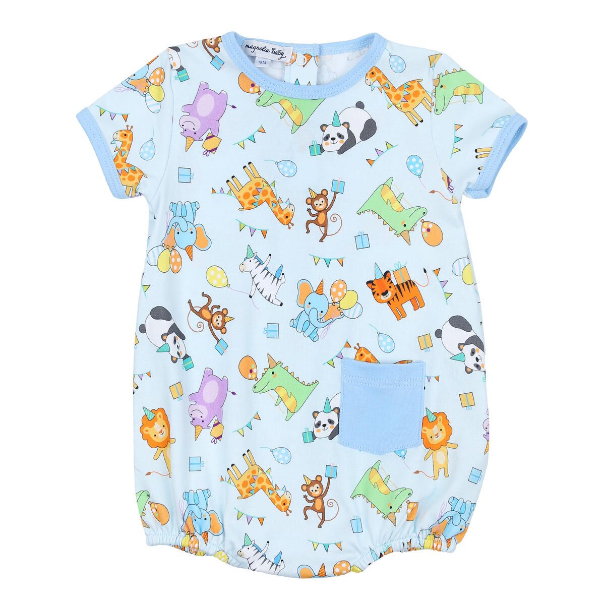 Blue Cake, Presents, Party Bubble