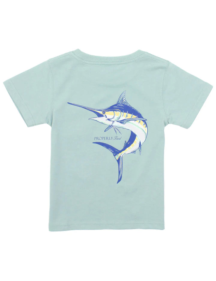 Marlin Marine Mist Tee