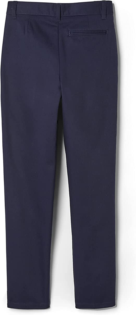 Navy French Toast Boys' Flat Front Relaxed Pants