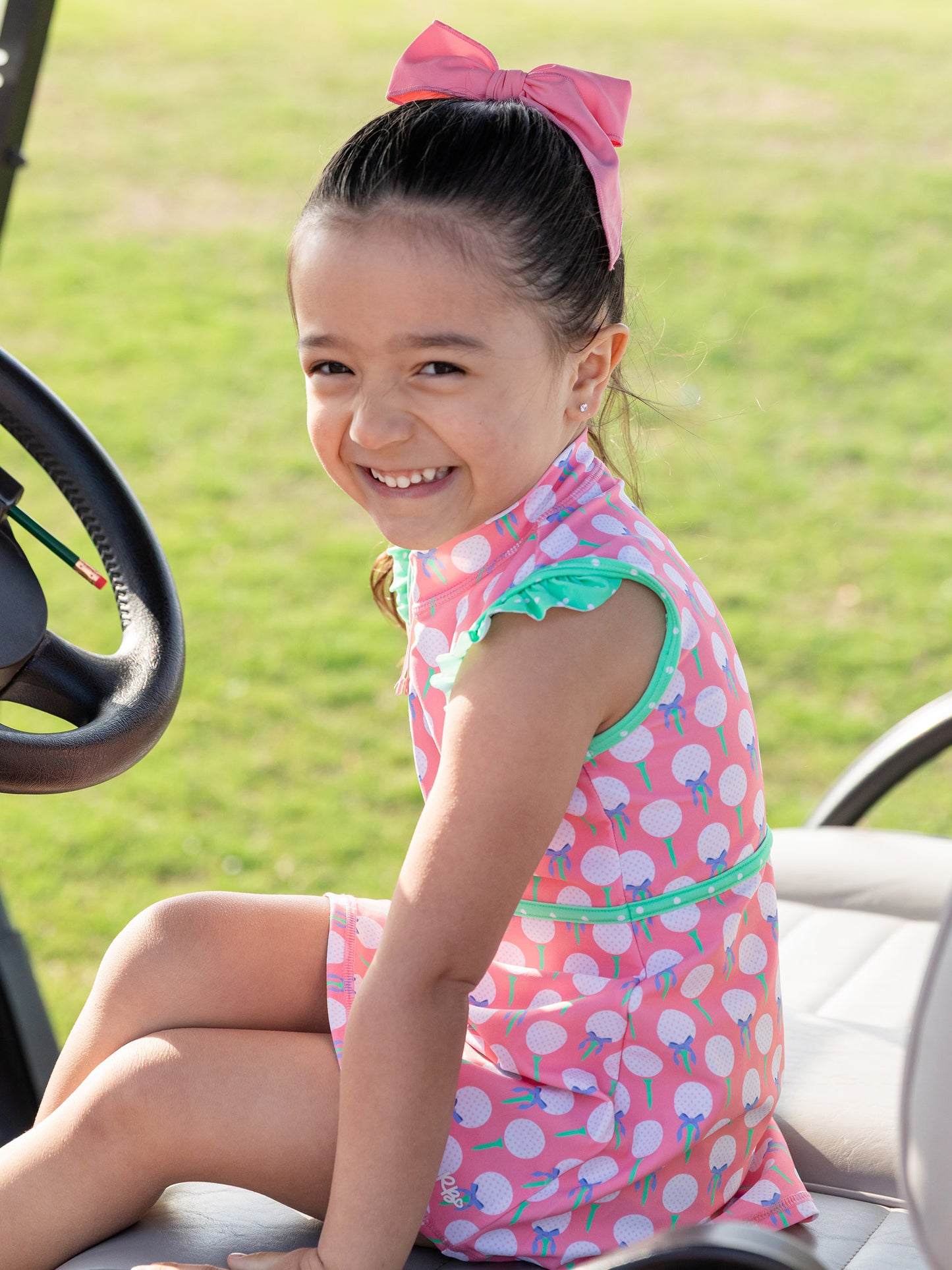 Pink Tee Time Active Dress
