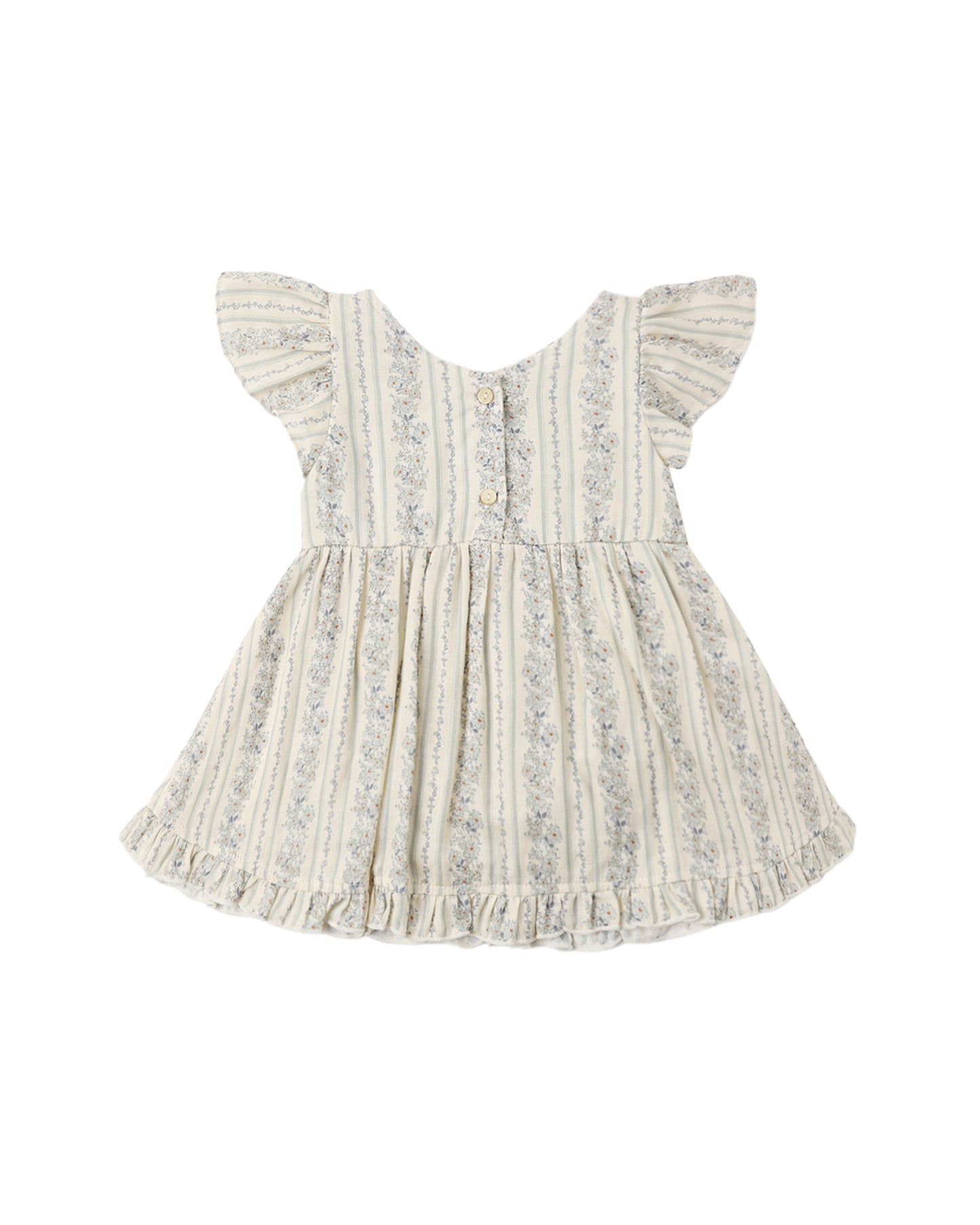 Blue Floral Lila Romper