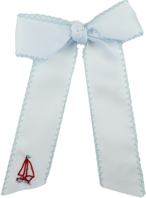 Sailboat Anchors Aweigh Long Bow