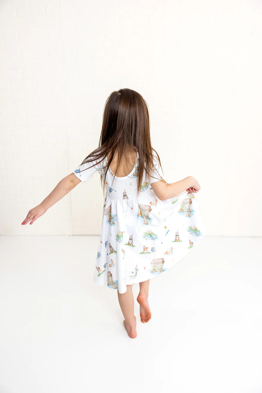 Bayou Birthday Organic Twirl Dress