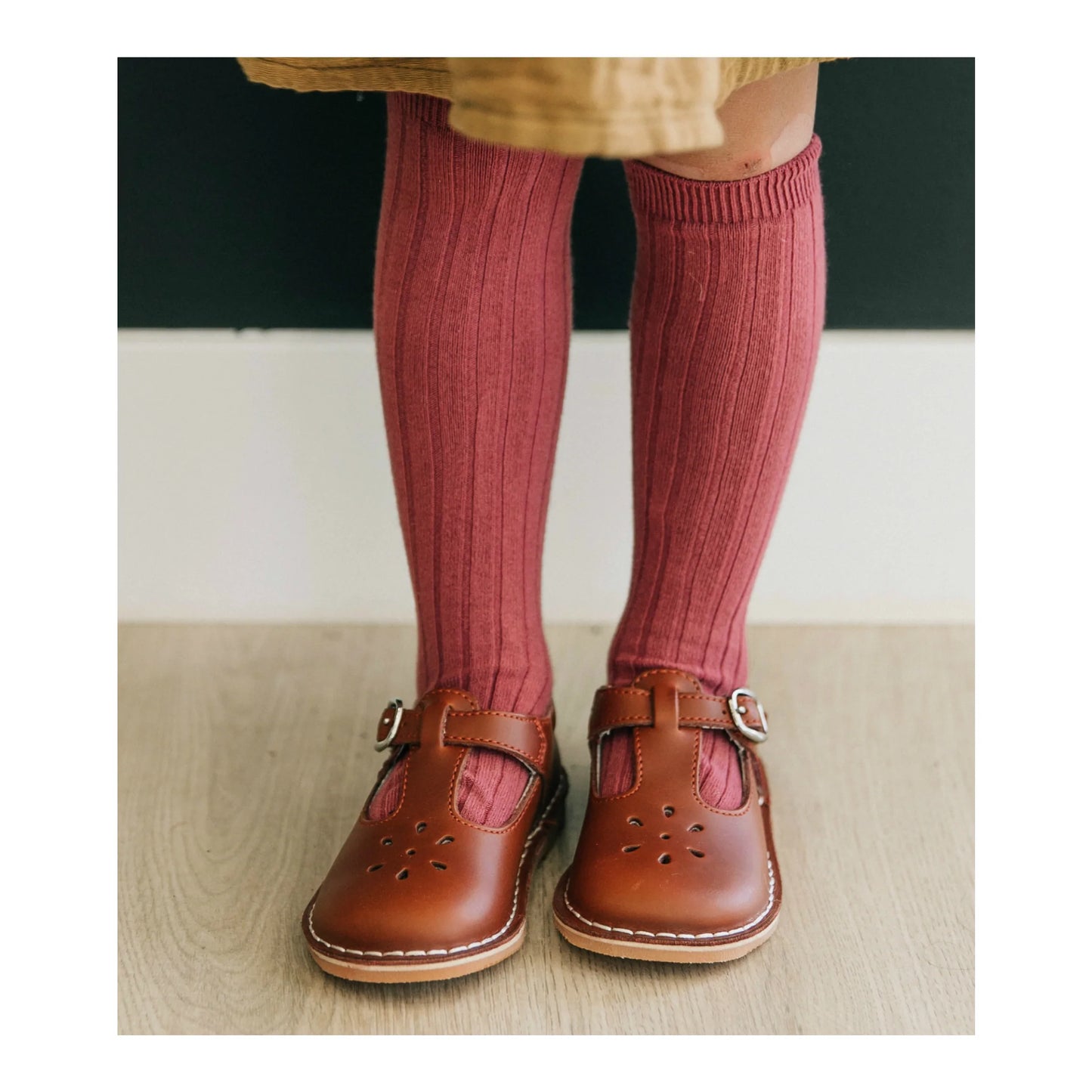 Cognac Joy MaryJanes