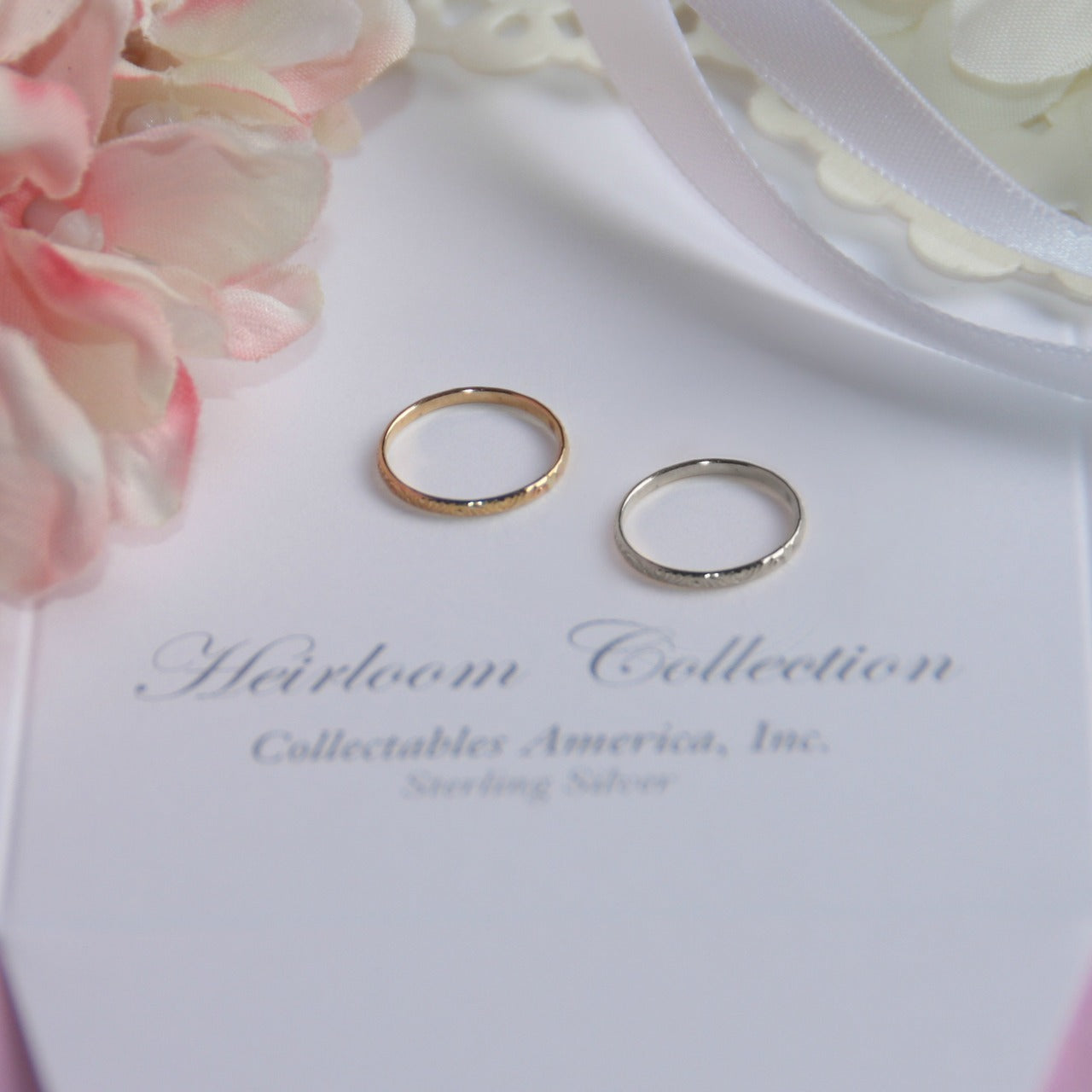 Rhodium & Sterling Baby Ring