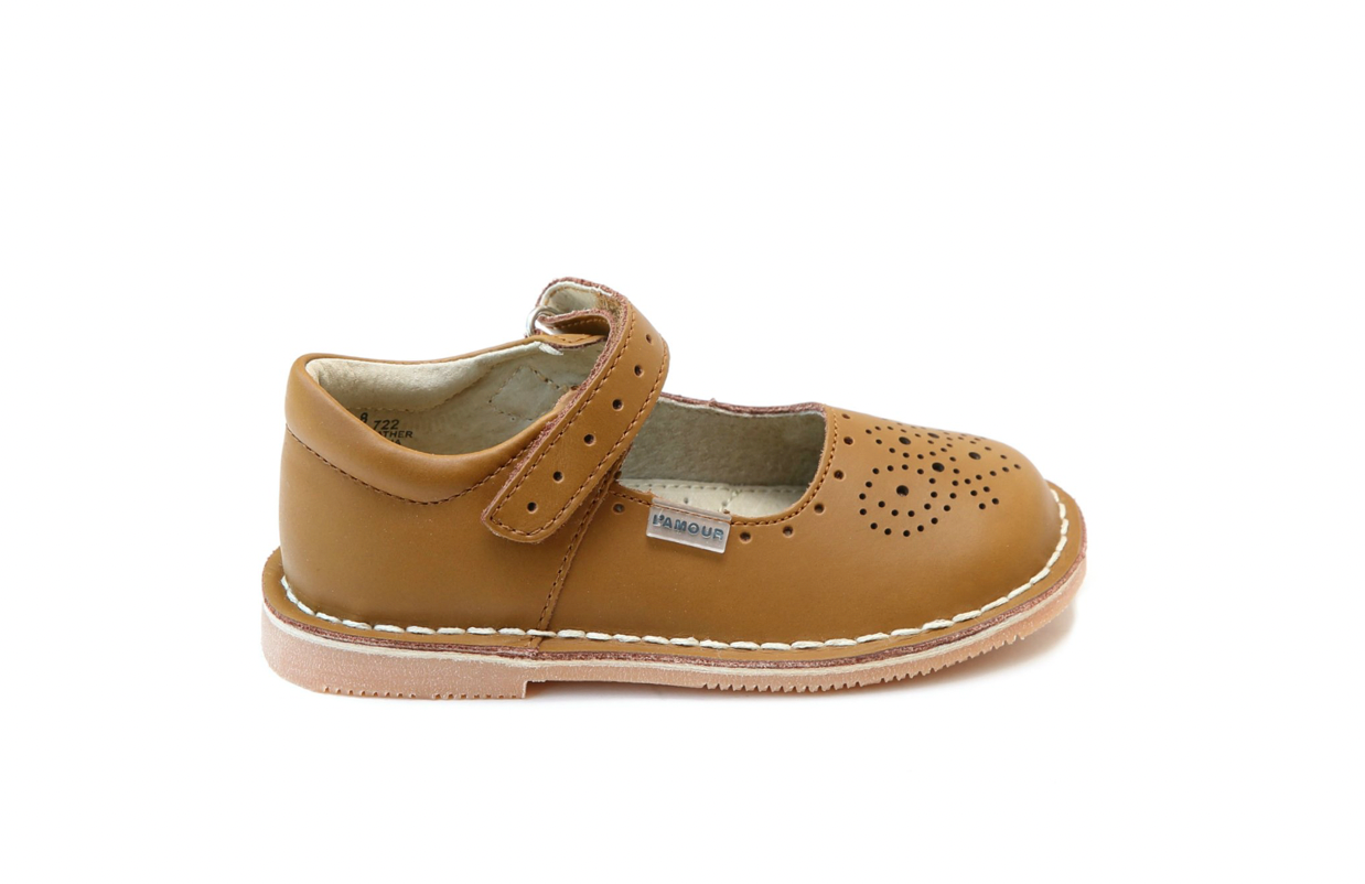 Brown Ollie Leather English MJ