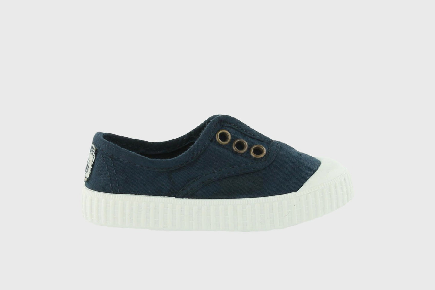 Navy Lona Rubber Toed Canvas Sneaker
