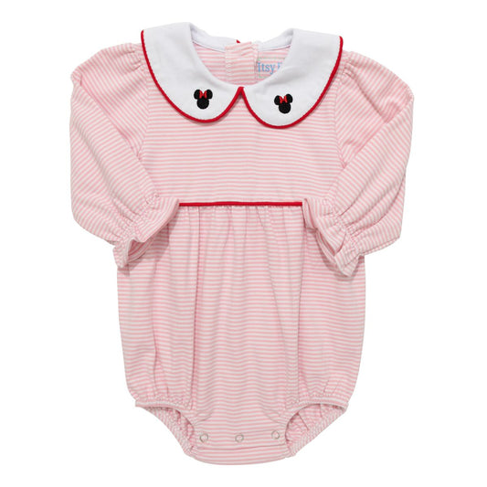 Pink Stripe Mouse Bubble