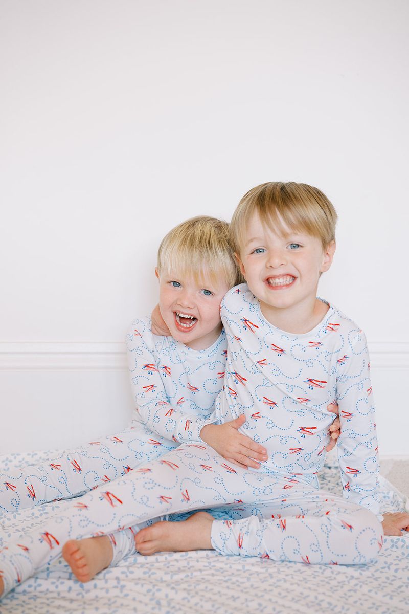 Airplane Sleeper Romper