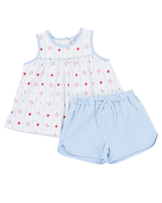 Little League Piper Short Set
