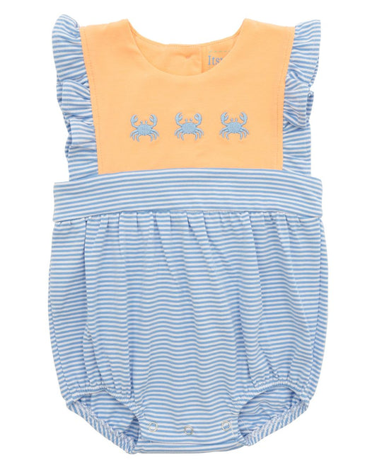 Crab Trio Ruffle Bubble