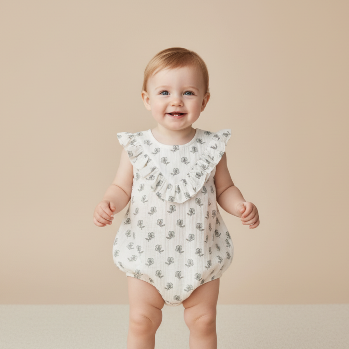Poppy Organic Ruffle Bubble