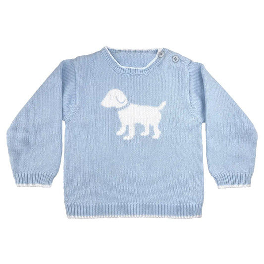 Blue Dog Sweater