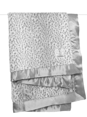 Snow Leopard Baby Luxe Blanket