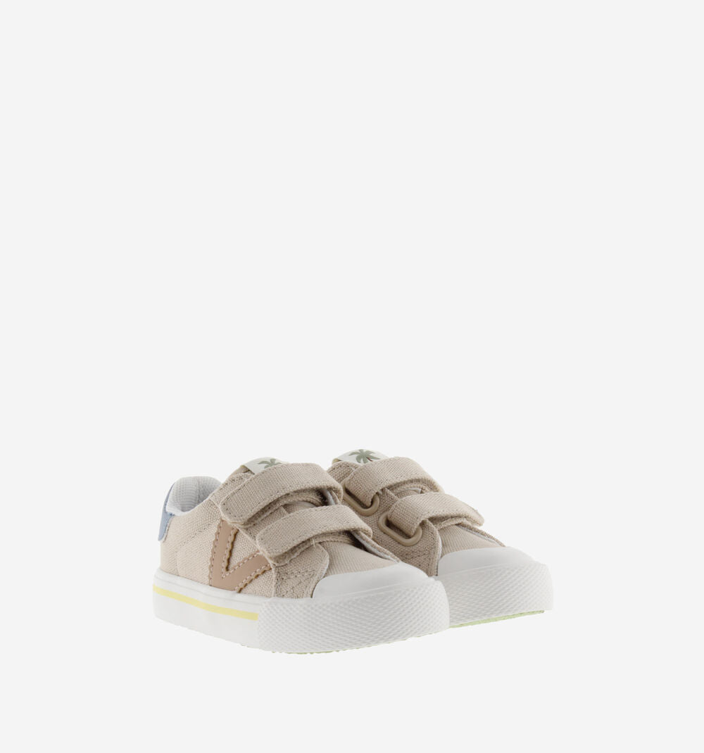 Beige Tribu Velcro Sneakers