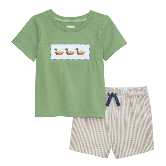 Duck Smock Short Set