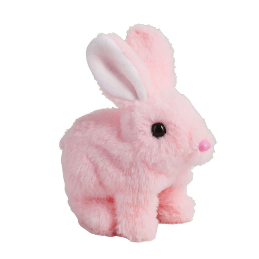 Pink Hopping Bunny