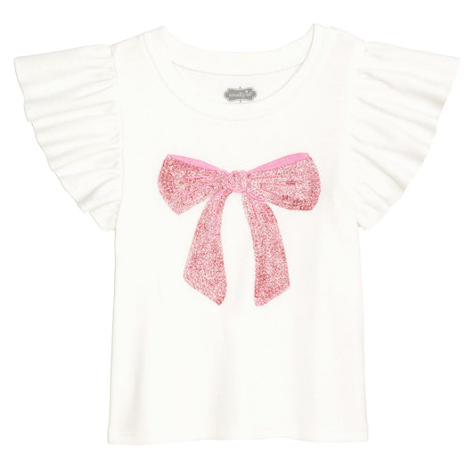 Bow Ruffle Tee