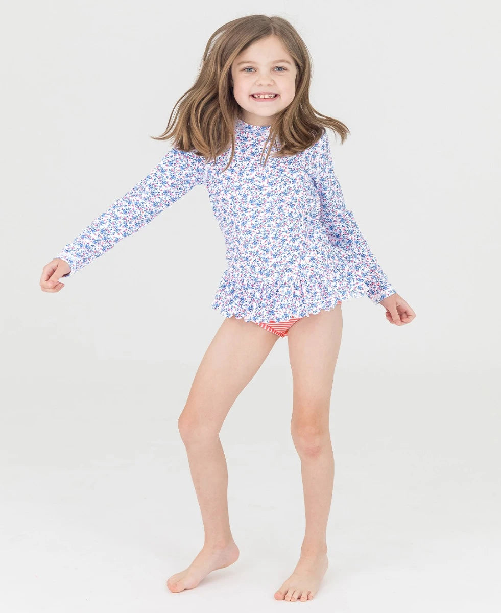 Cottage Tea Time Scallop LS 2PC