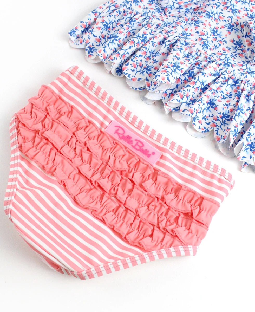 Cottage Tea Time Scallop LS 2PC