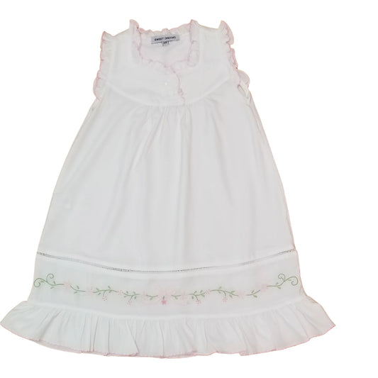 White Spring Garden Bow Gown