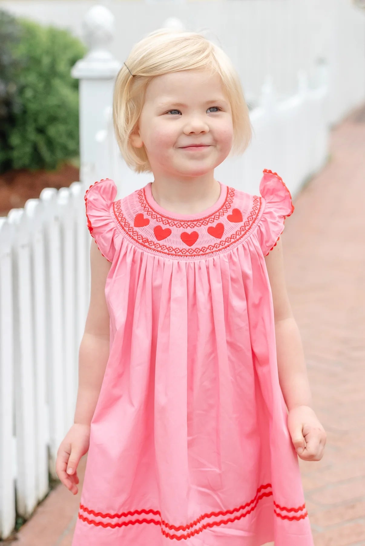 Valentine Smock Dress